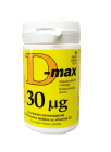 D-Max 30 mcg kramtomosios vitamino D tabletės su ksilitoliu, N90