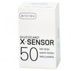 Glucocard X-sensor diagnostinės juostelės, nekalibruojamos, N50