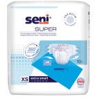 Sauskelnės suaugusiems SENI SUPER, XS dydis, 10 vnt.