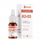 ECOSH vitaminai K2 (45mcg) + D3 (2000IU,50mcg)10ml