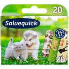 Pleistrų rinkinys vaikams ANIMALS SALVEQUICK, 20 vnt.