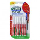 GUM 0,8 mm tarpdančių šepetėliai, TRAV-LER N6