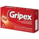 Peršalimo siptomams GRIPEX, 325mg/30mg/10mg, 24 tab.