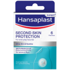 Hidrokoloidiniai pleistrai HANSAPLAST SECOND SKIN PROTECTION, 6 vnt.