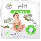 Sauskelnės-kelnaitės vaikams  8-14 kg HAPPY MAXI, Nr. 4, 24 vnt.