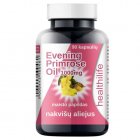 Healthilife Evening Primrose Oil nakvišų aliejaus kapsulės, N90