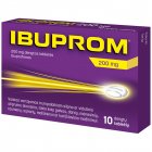 Skausmui, karščiavimui, uždegimui IBUPROM 200 mg, 10 tab.