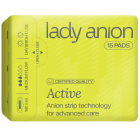 Ploni paketai LADY ANION ACTIVE, 15 vnt.