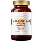 Vitaminas D LOTOS PREMIUM LIPOSOMAL VITAMIN D3 4000TV, 90 kaps.