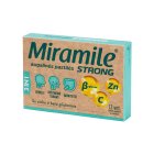 Gerklei, kvėpavimo takams ir imunitetui MIRAMILE STRONG, 12 pastilių