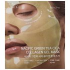 Kolageno gelinė veido kaukė NACIFIC GREEN TEA CICA COLLAGEN GEL MASK, 35 g