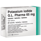 Potassium iodide G.L. Pharma 65mg tabletės N20
