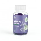 Neuro-3 MIEGUI guminukai su melatoninu 2,5g N60 ŠVF