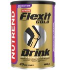 Flexit Gold Drink juodųjų serbentų skonio milteliai 400g