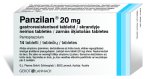 Panzilan 20 mg tabletės lizdinėje pakuotėje, N14 