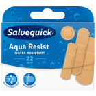 Pleistrų rinkinys SALVEQUICK AQUA RESIST MIX, 22 vnt.