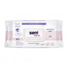 SENI Care drėgn. servetėlės sensitive su dangt. SUP N68