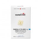 Žuvų taukai Omega-3 TG SWISSOVIT, 600 mg, 30 kapsulių