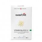 Vitaminas D3 SWISSOVIT 4000IU, 30 kapsulių