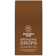 Savaiminio įdegio bronziniai lašiukai  AUSTRALIAN GOLD BRONZING DROPS, 30 ml | Mano Vaistinė