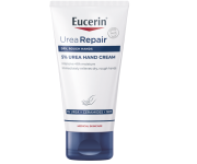 Iki 48 valandų išliekantis poveikis Rankų kremas sausai odai su 5% šlapalo EUCERIN UREAREPAIR, 75 ml | Mano Vaistinė