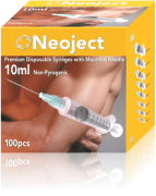 Švirkštai su adata Neoject ST 10 ml, užspaudžiami 22G, N100 | Mano Vaistinė Švirkštai su adata Neoject ST 10 ml, užspaudžiami 22G, N100 | Mano Vaistinė