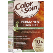 Pažeistiems ir silpniems plaukams. Tinka besilaukiančioms, žindančioms Ilgalaikiai plaukų dažai COLOR & SOIN, šviesi pelenų blondinė (10A), 135 ml | Mano Vaistinė Pažeistiems ir silpniems plaukams. Tinka besilaukiančioms, žindančioms Ilgalaikiai plaukų dažai COLOR & SOIN, šviesi pelenų blondinė (10A), 135 ml | Mano Vaistinė