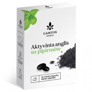 Maisto papildas Aktyvinta anglis su pipirmėčių ekstraktu N10 | Mano Vaistinė Maisto papildas Aktyvinta anglis su pipirmėčių ekstraktu N10 | Mano Vaistinė