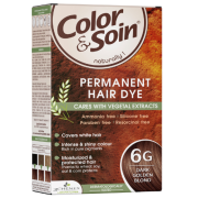 Pažeistiems ir silpniems plaukams. Tinka besilaukiančioms, žindančioms Ilgalaikiai plaukų dažai COLOR & SOIN, tamsi auksinė blondinė (6G), 135 ml | Mano Vaistinė Pažeistiems ir silpniems plaukams. Tinka besilaukiančioms, žindančioms Ilgalaikiai plaukų dažai COLOR & SOIN, tamsi auksinė blondinė (6G), 135 ml | Mano Vaistinė