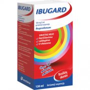 Vaistas nuo skausmo ir uždegimo Ibugard 100 mg/5 ml geriamioji suspensija, 120 ml | Mano Vaistinė Vaistas nuo skausmo ir uždegimo Ibugard 100 mg/5 ml geriamioji suspensija, 120 ml | Mano Vaistinė
