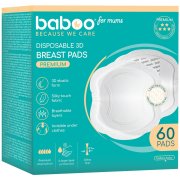 Sugeria iki 120 ml pieno Įklotai į liemenėlę BABOO PREMIUM, 60 vnt. | Mano Vaistinė Sugeria iki 120 ml pieno Įklotai į liemenėlę BABOO PREMIUM, 60 vnt. | Mano Vaistinė