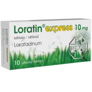 Vaistas nuo alergijos Nuo alergijos Loratin express 10 mg, 10 tab. | Mano Vaistinė