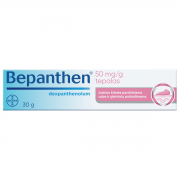 Vaistas paviršinių žaizdų gijimui Tepalas su dekspantenoliu BEPANTHEN 50 mg/g, 30 g | Mano Vaistinė Vaistas paviršinių žaizdų gijimui Tepalas su dekspantenoliu BEPANTHEN 50 mg/g, 30 g | Mano Vaistinė