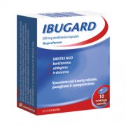 Priešuždegiminis vaistas Ibugard 200 mg minkštosios kapsulės, N10 | Mano Vaistinė Priešuždegiminis vaistas Ibugard 200 mg minkštosios kapsulės, N10 | Mano Vaistinė
