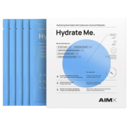 Koncentruota, greito poveikio kaukė Drėkinanti veido kaukė su peptidais AIMX HYDRATE ME, 5 vnt. | Mano Vaistinė