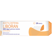 Skystina gleives ir lengvina atsikosėjimą. Atsikosėjimui lengvinti Acetilcisteina Liboran 600mg, 20 šnypščiančių tablečių | Mano Vaistinė