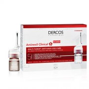 Ampulės nuo plaukų slinkimo moterims VICHY AMINEXIL CLINICAL 5, 21 vnt., 6 ml | Mano Vaistinė Ampulės nuo plaukų slinkimo moterims VICHY AMINEXIL CLINICAL 5, 21 vnt., 6 ml | Mano Vaistinė