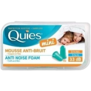 Apsauginiai mini ausų kištukai iš poliuretano putos (tinka vaikams), QUIES, 3 poros | Mano Vaistinė