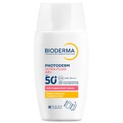 Tinka naudoti kaip makiažo pagrindą, jautriai odai Raustančiai odai fluidas nuo saulės BIODERMA PHOTODERM ULTRA-FLUID AR+ SPF50+, 40ml | Mano Vaistinė