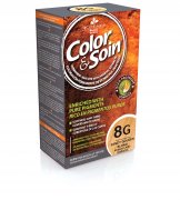 Pažeistiems ir silpniems plaukams. Tinka besilaukiančioms, žindančioms Ilgalaikiai plaukų dažai COLOR & SOIN, šviesi auksinė blondinė (8G), 135 ml | Mano Vaistinė Pažeistiems ir silpniems plaukams. Tinka besilaukiančioms, žindančioms Ilgalaikiai plaukų dažai COLOR & SOIN, šviesi auksinė blondinė (8G), 135 ml | Mano Vaistinė