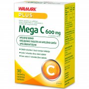 Didelė vitamino C dozė vienoje tabletėje. Kramtomosios apelsinų skonio tabletės Vitaminas C WALMARK MEGA C 600mg, 30 kramt. tab. | Mano Vaistinė Didelė vitamino C dozė vienoje tabletėje. Kramtomosios apelsinų skonio tabletės Vitaminas C WALMARK MEGA C 600mg, 30 kramt. tab. | Mano Vaistinė
