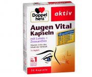 Maisto papildas akims Akims DOPPELHERZ AUGEN VITAL, 30 kaps.  | Mano Vaistinė Maisto papildas akims Akims DOPPELHERZ AUGEN VITAL, 30 kaps.  | Mano Vaistinė