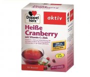 Imunitetui ir nuo oksidacinės pažaidos DOPPELHERZ AKTIV HEISSE CRANBERRY (HOT CRANBERRY), 10 pak. | Mano Vaistinė Imunitetui ir nuo oksidacinės pažaidos DOPPELHERZ AKTIV HEISSE CRANBERRY (HOT CRANBERRY), 10 pak. | Mano Vaistinė