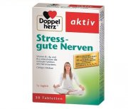 Maisto papildas nervų sistemai su ginkmedžiu ir melisa Nervų sistemai DOPPELHERZ AKTIV STRESS GUTE NERVEN, 30 tab.  | Mano Vaistinė Maisto papildas nervų sistemai su ginkmedžiu ir melisa Nervų sistemai DOPPELHERZ AKTIV STRESS GUTE NERVEN, 30 tab.  | Mano Vaistinė