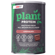 Augaliniai baltymai, šokolado skonio, ICONFIT, 480 g | Mano Vaistinė
