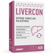 Padeda palaikyti normalią kepenų veiklą Kepenų funkcijos palaikymas ICONFIT LIVERCON, 30 kaps. | Mano Vaistinė Padeda palaikyti normalią kepenų veiklą Kepenų funkcijos palaikymas ICONFIT LIVERCON, 30 kaps. | Mano Vaistinė
