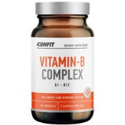 Energijai ir nervų sistemai Vitaminų B kompleksas ICONFIT, 90 kaps. | Mano Vaistinė