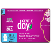 Su anijonu juostele Naktiniai paketai GENTLE DAY FAR-IR ANION, 8 vnt. | Mano Vaistinė
