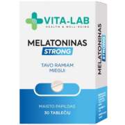 Maisto papildas VITA-LAB MELATONINAS STRONG, N30 | Mano Vaistinė