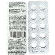 Gintaro rūgštis ELEVITA  0,25 g x N10 (150 mg/1 tab.) | Mano Vaistinė